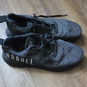 NOBULL Charcoal Knit Sneakers